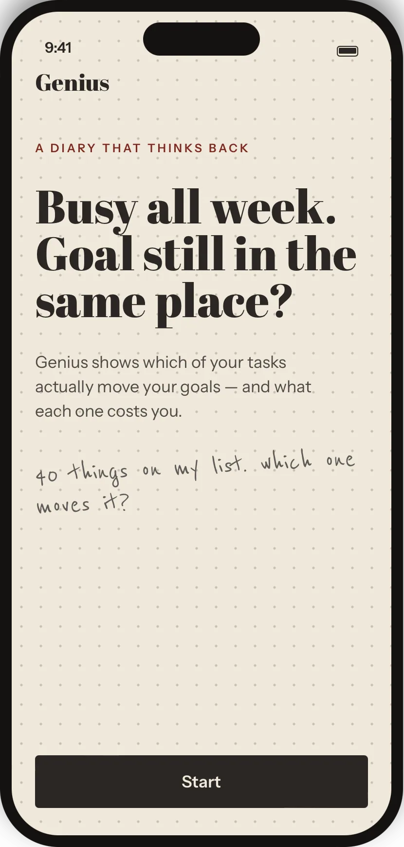 Genius OS: Home